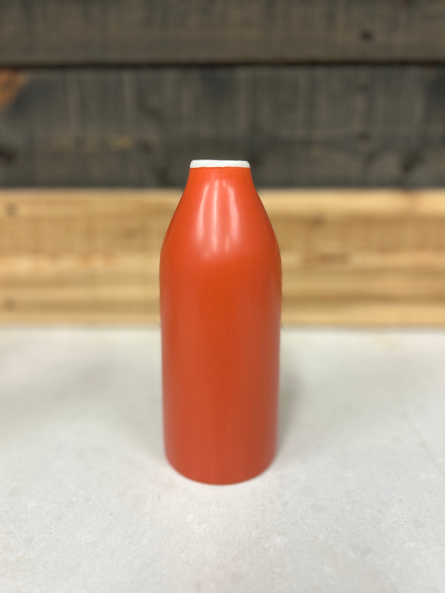 Short Clay Vase