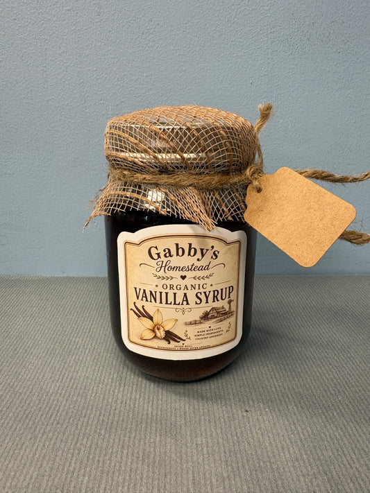 Gabby's Organic Vanilla Syrup