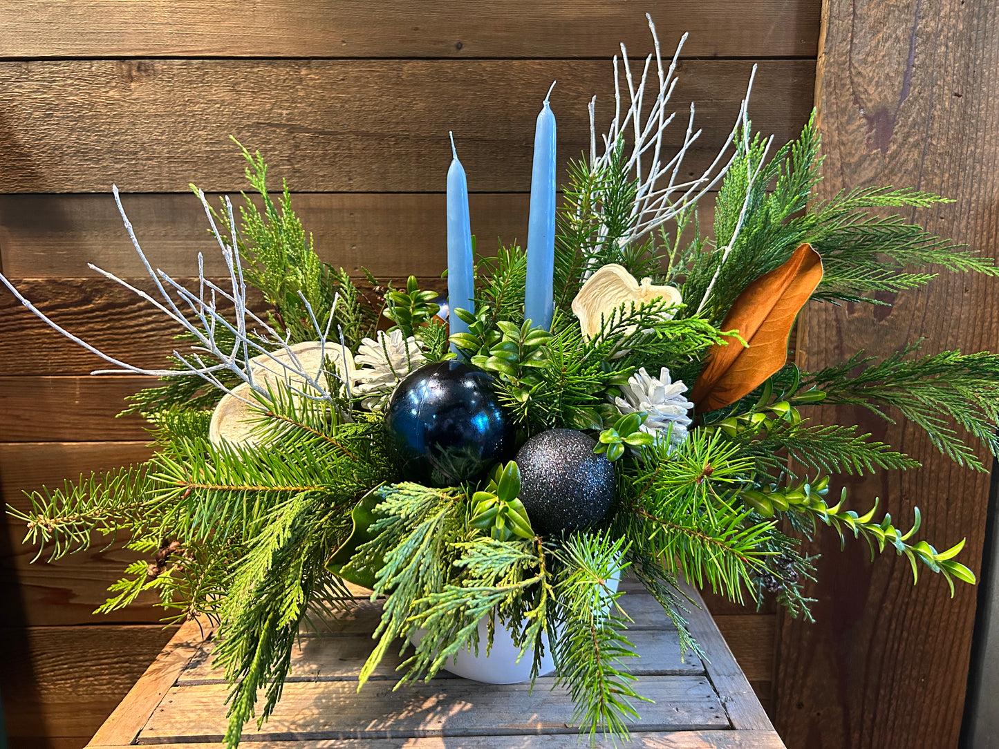 Winter Magic Centrepiece - Hosted by Taste of Freedom