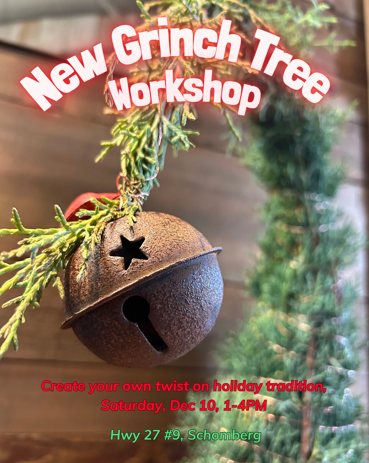 Grinch Tree Workshop