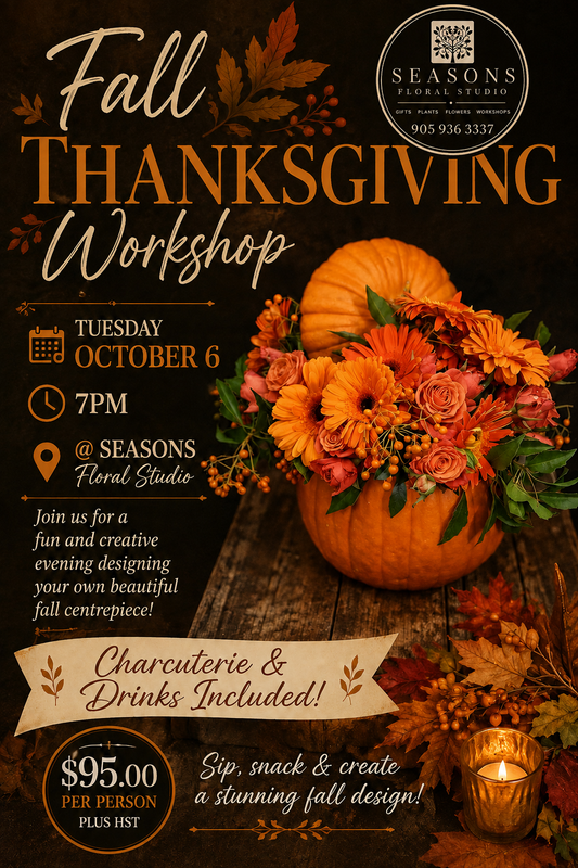 Thanksgiving FLORAL WORKSHOP