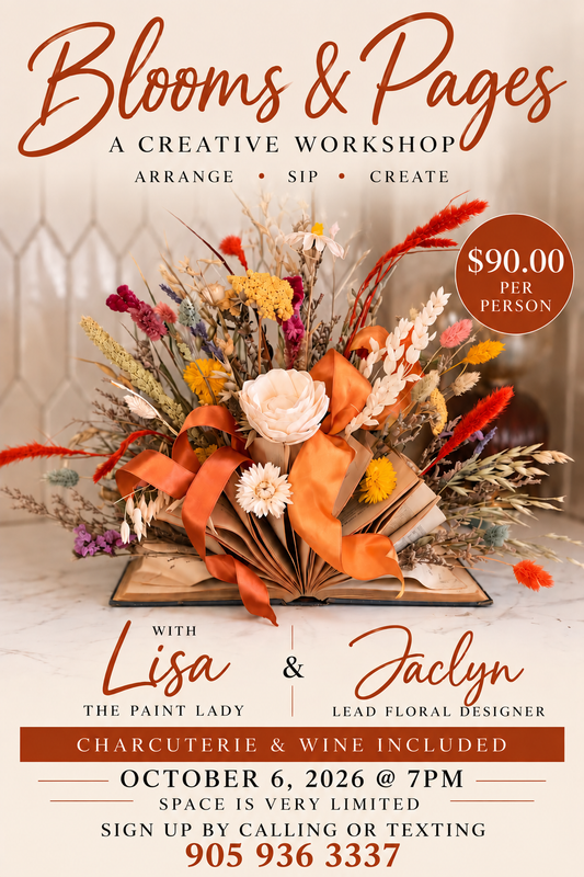 Blooms & Pages Workshop