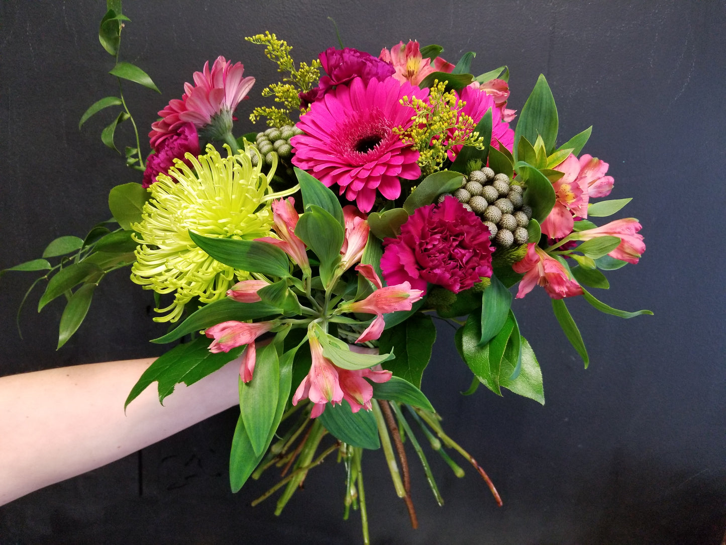 Spring Hand tied cut flowers
