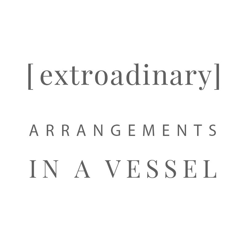 [ extroadinary ] arrangements in a vessel